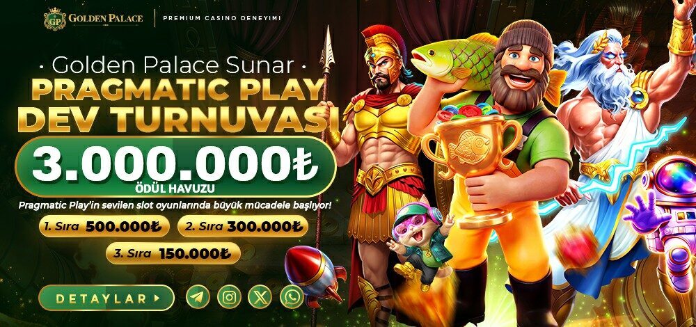 PRAGMATIC PLAY 3 MİLYON TL NAKİT ÖDÜLLÜ DEV TURNUVA!